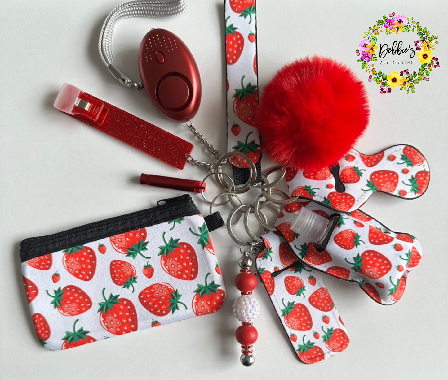 Strawberry Fields Accessory Keychain