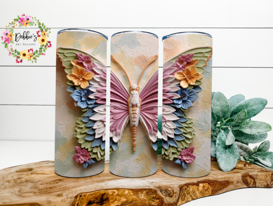 3D Butterfly | 20oz Tumbler
