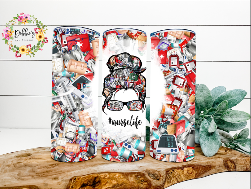 #Nurselife | 20oz Tumbler
