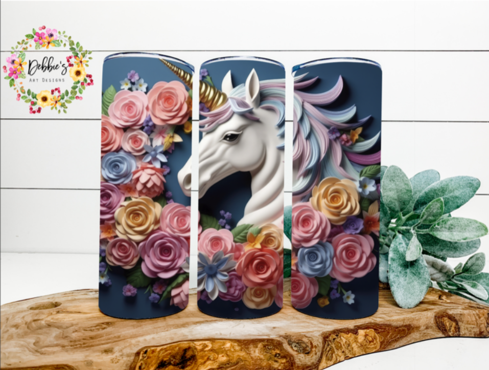 3D Unicorn | 20oz Tumbler