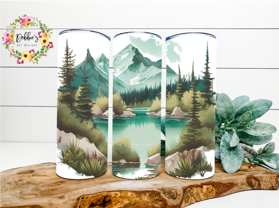 Mountains | Outdoors | 20oz Tumbler
