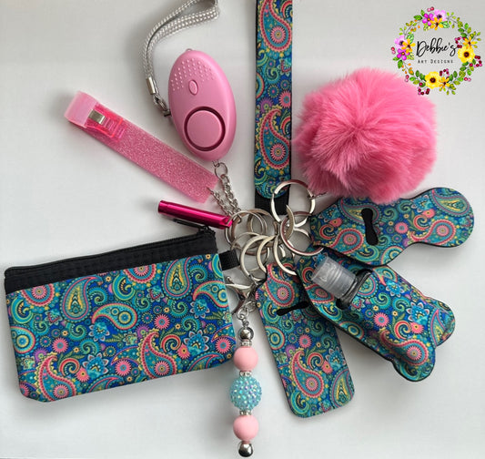 Pretty In Paisley Accessory Keychain