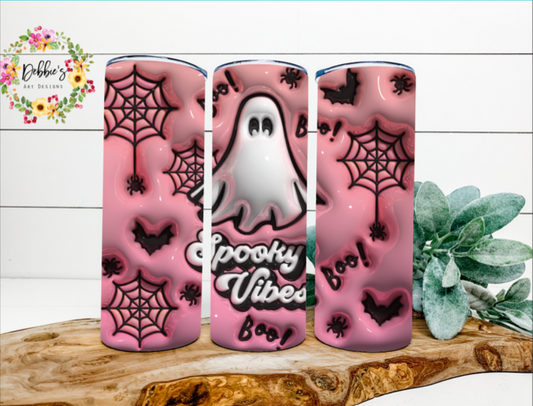 Pink Spooky Vibes | 20oz Tumbler