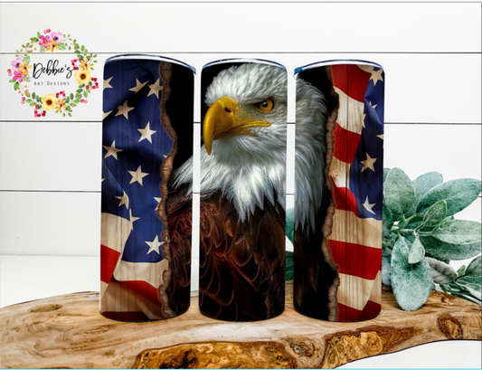 Eagle American Flag | 20oz Tumbler