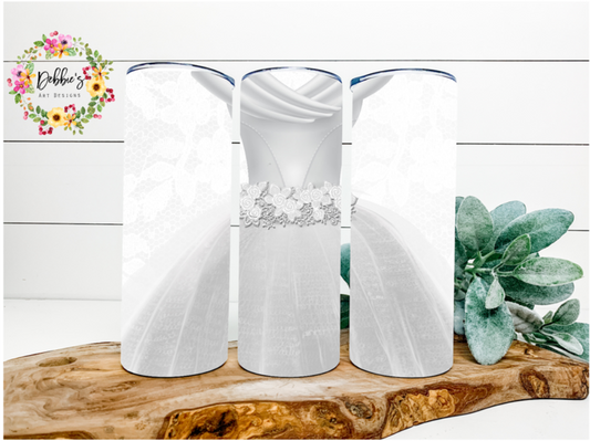 Bride Wedding Gown | 20oz Tumbler