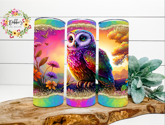 Neon Owl | 20oz Tumbler