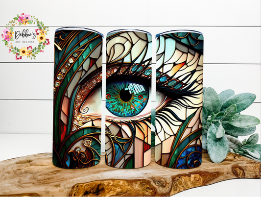 Stained Glass | Eye | 20oz Tumbler